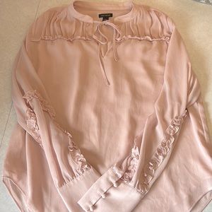 Ann Taylor - Rose Peplum Ling Sleeve Blouse